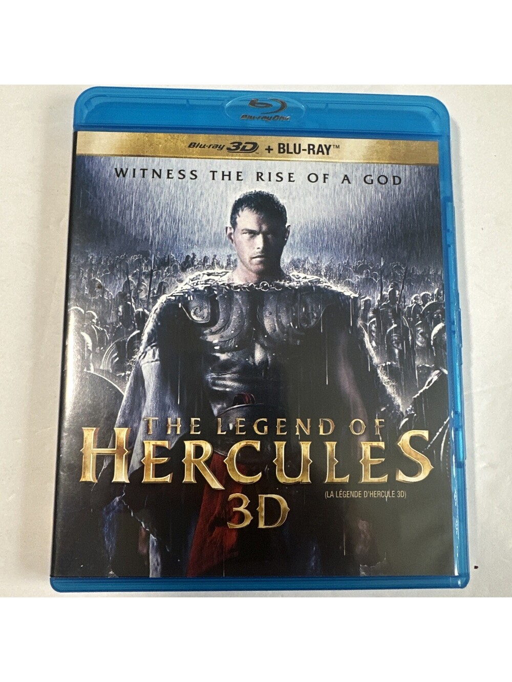 The Legend of Hercules 3D Blu-ray + Blu-ray 2014 Kellan Lutz
